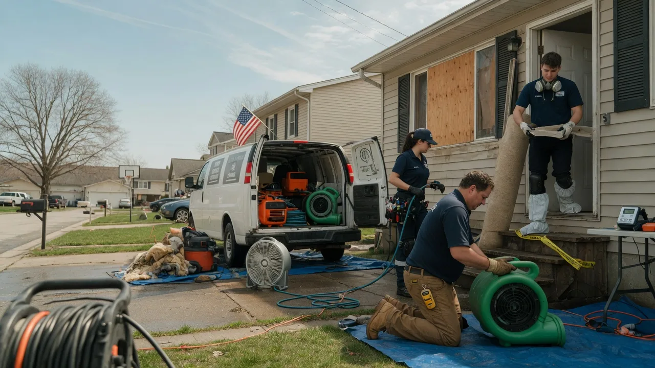 Water Damage Restoration in Revelo, KY near me